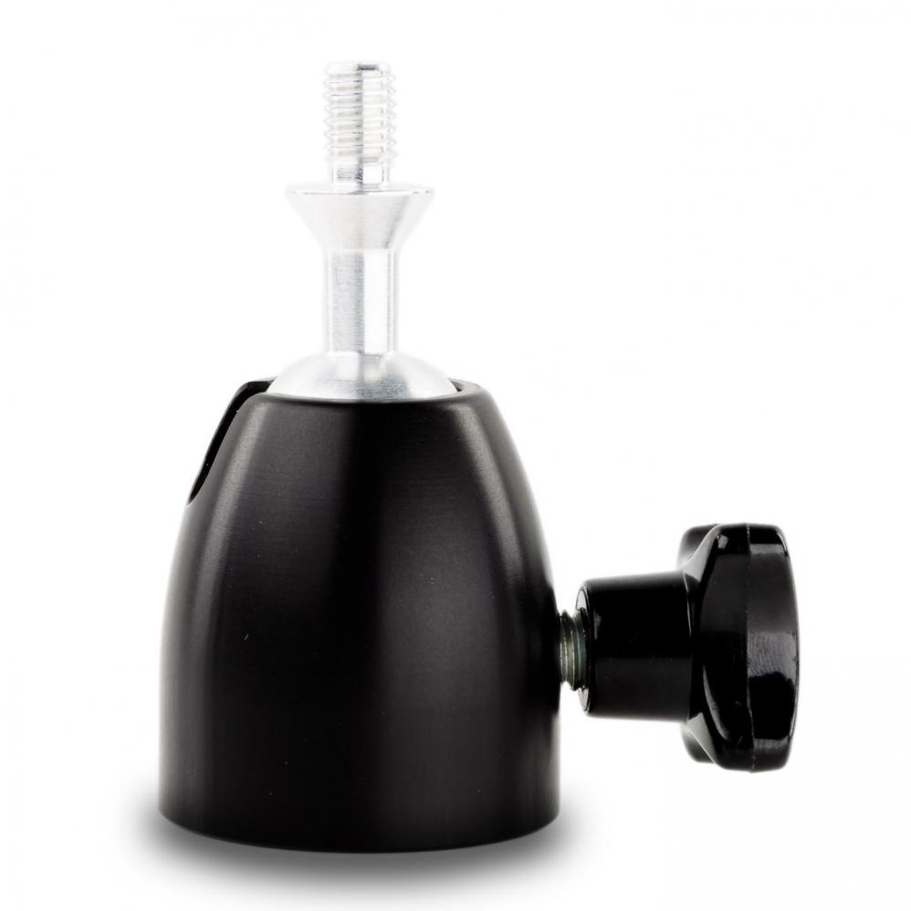 FLM KG-24 BF mit Flansch, Industrie-Kugelgelenk für zahlreiche Anwendungen im Bereich Messtechnik, Sensorik, Sonden, usw.