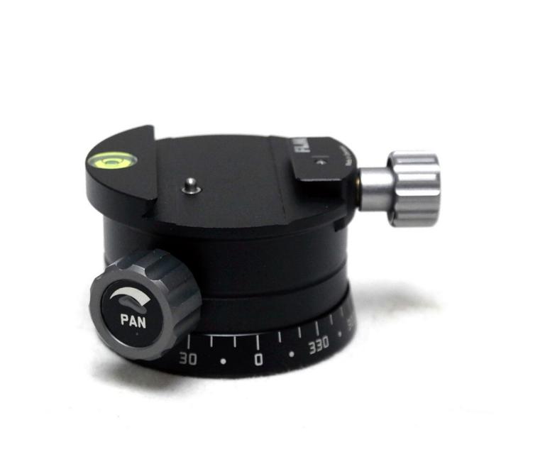 FLM PR-15 Panoramabasis, vereint die Funktion der Panobasis P-1 mit der Funktion der Schnellwechselbasis SRB.