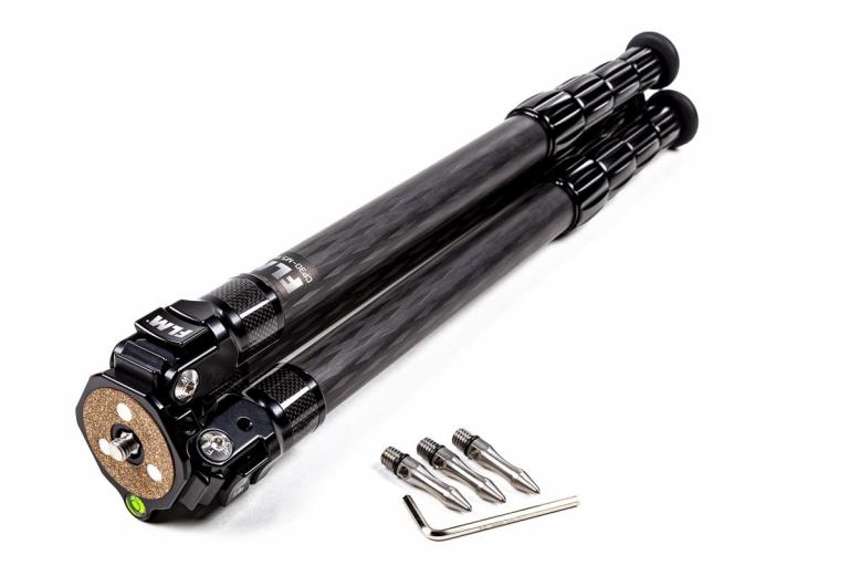 FLM CP-30 M4 II, Carbonfaser/Aluminium Hybrid-Stativ für Fotografie.