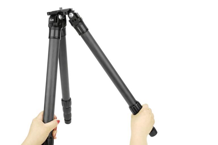 FLM Stativ CP-30 S4 II, Kohlefaser/Aluminium Stativ.
