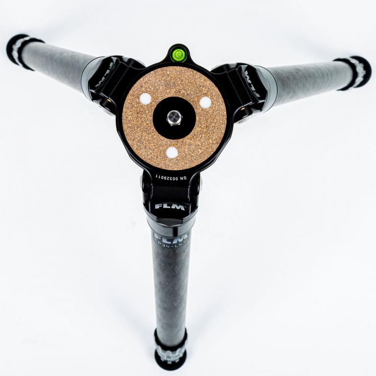 FLM Stativ CP-34 L4 II, Kohlefaser/Aluminium Stativ.
