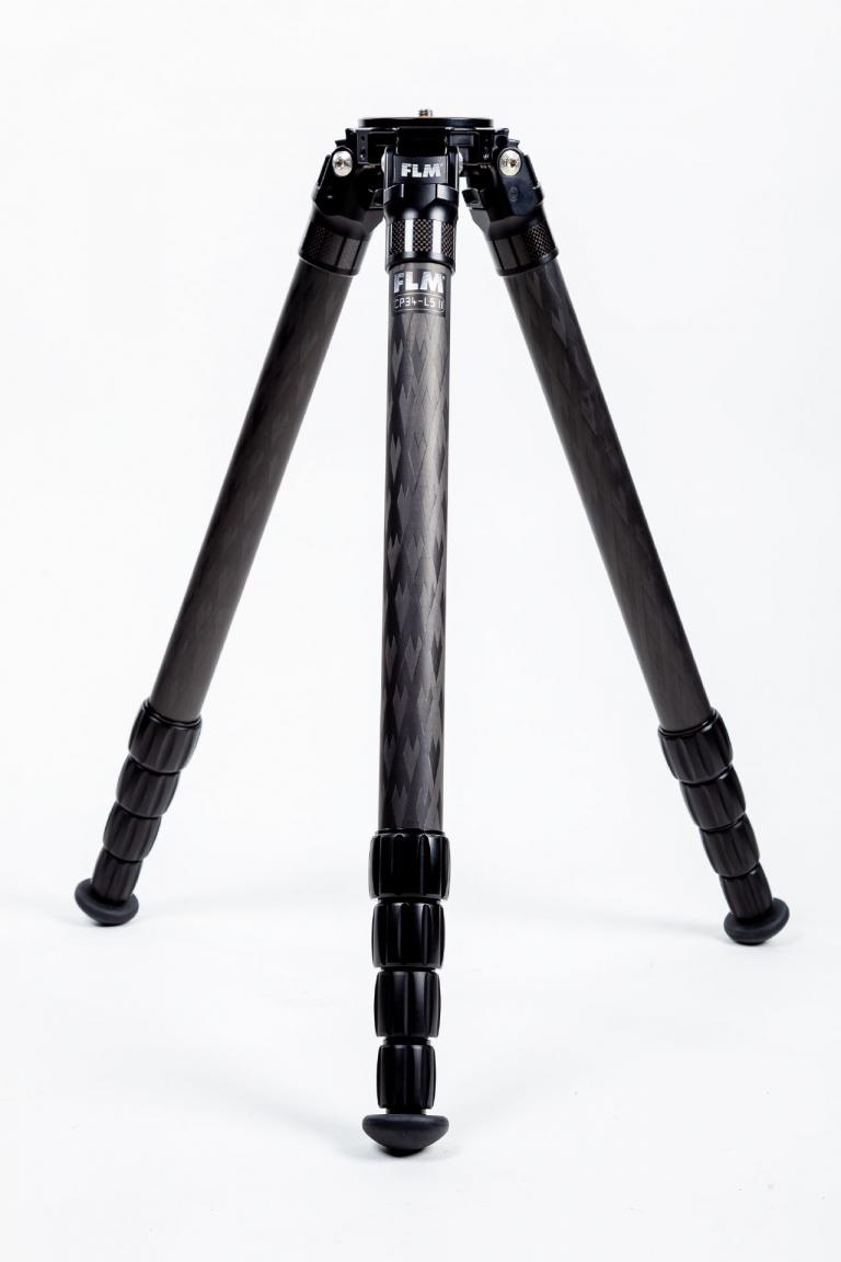 FLM Stativ CP-34 L5 II, Kohlefaser/Aluminium Stativ.