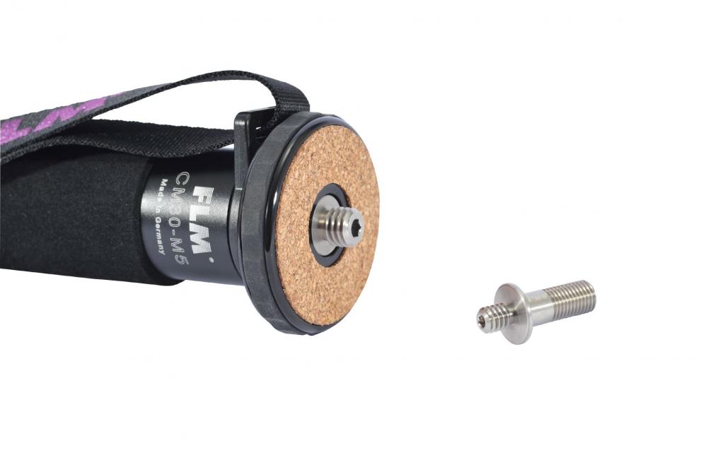FLM Eineinstativ CM-30 M5, Kohlefaser/Aluminium Material-Mix. FLM Eineinstativ CM-30 M5, Kohlefaser/Aluminium Material-Mix.