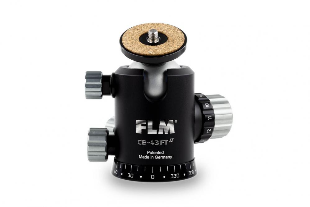 FLM Kugelkopf mit Friktion CB-43 FTR II. FLM Kugelkopf mit Friktion CB-43 FTR II.