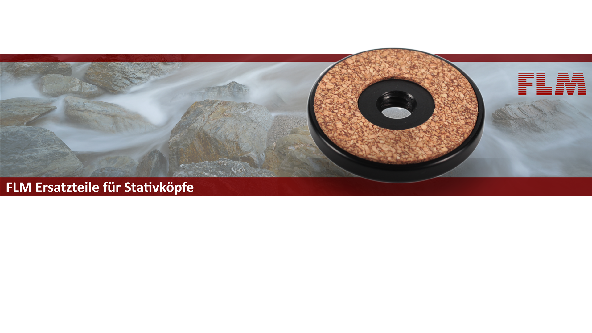 Eycatcher FLM Ersatzteile für Stativköpfe.