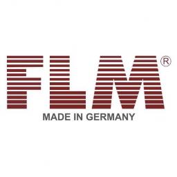 Logo FLM weiß.