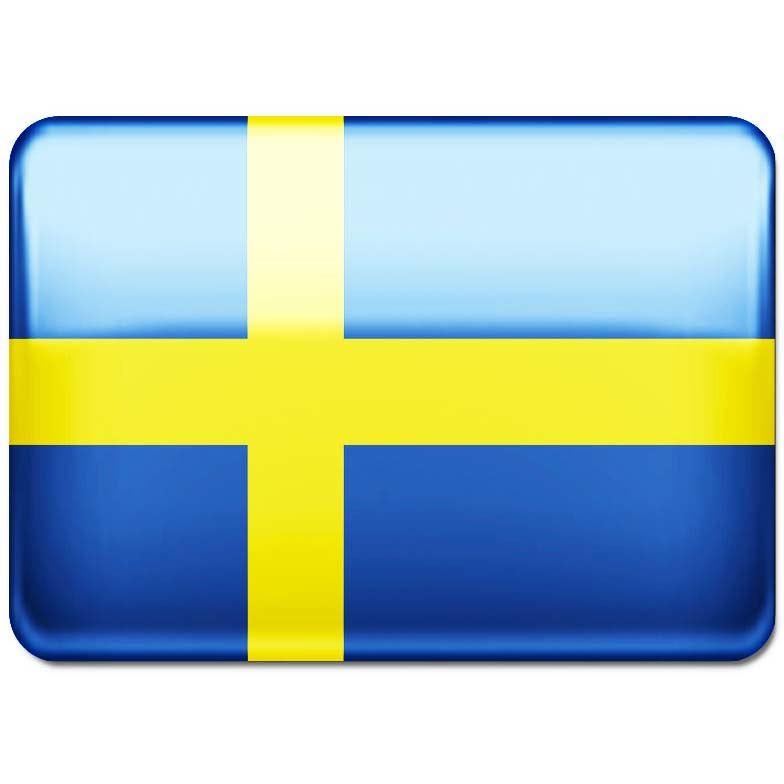 Länderflagge Schweden.